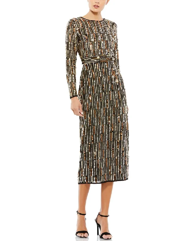 Deep Discounts Mac Duggal Embellished Cocktail Dress
