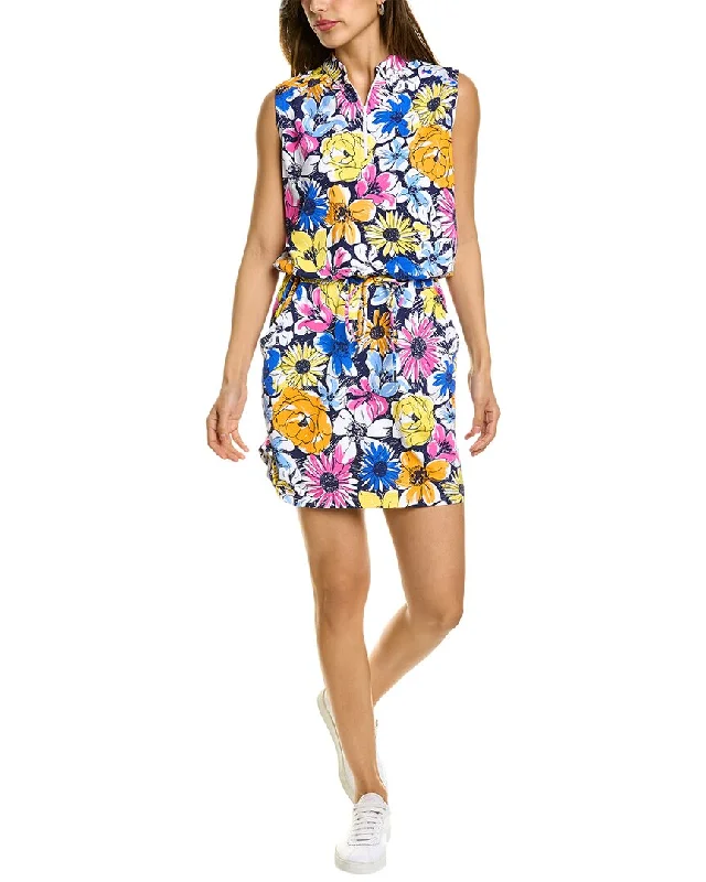 Super Sale IBKUL Drawstring Waist Mini Dress