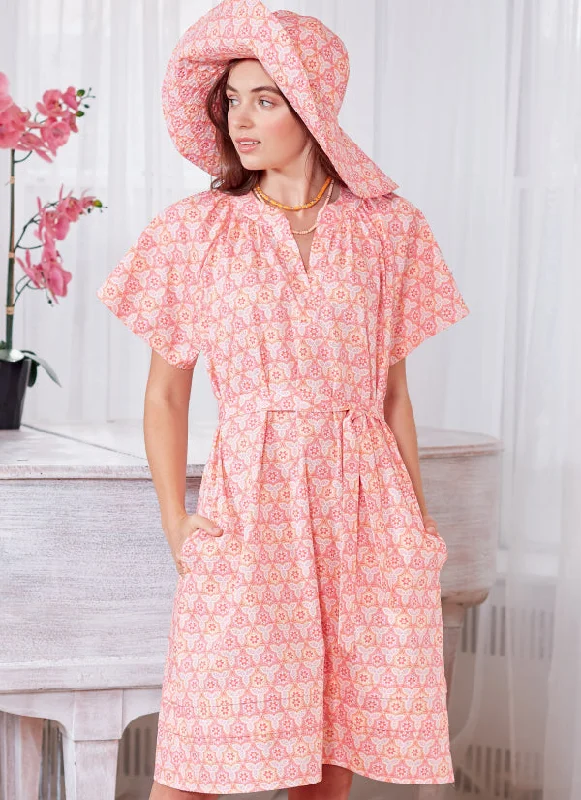Weekend Deal McCalls Dress, Hat and Mask M8212