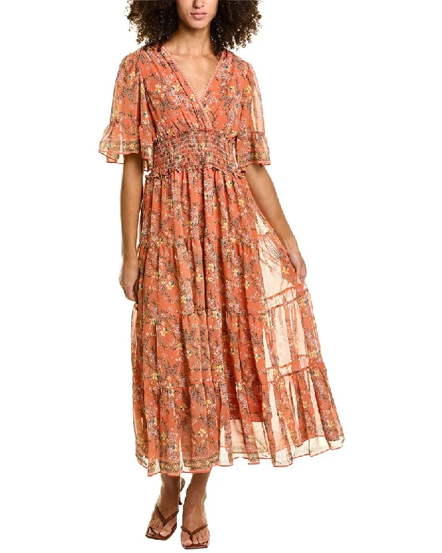Blowout Sale Max Studio Tiered Maxi Dress