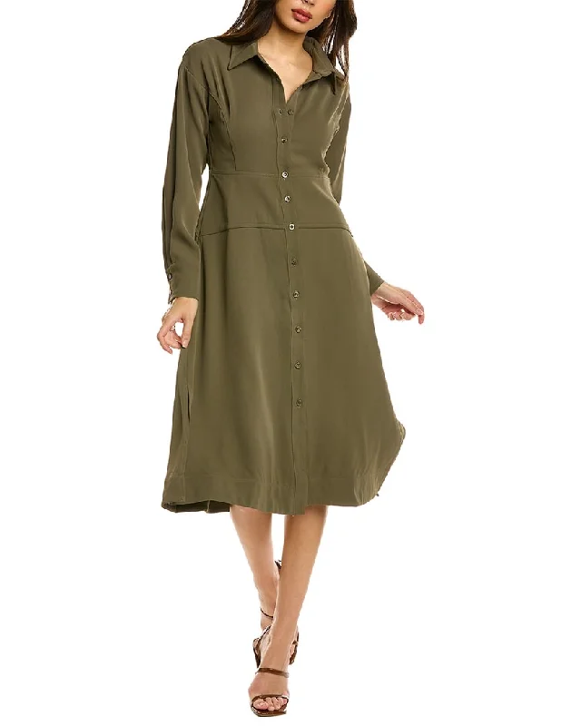 Bargain Prices Gracia Midi Shirtdress