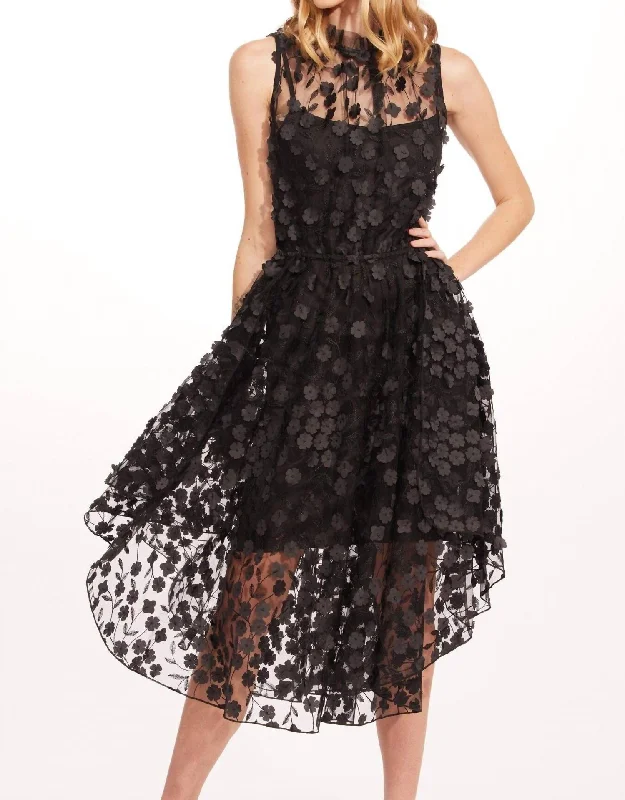 Today’s Special Shentel Dress In Pitch Petal