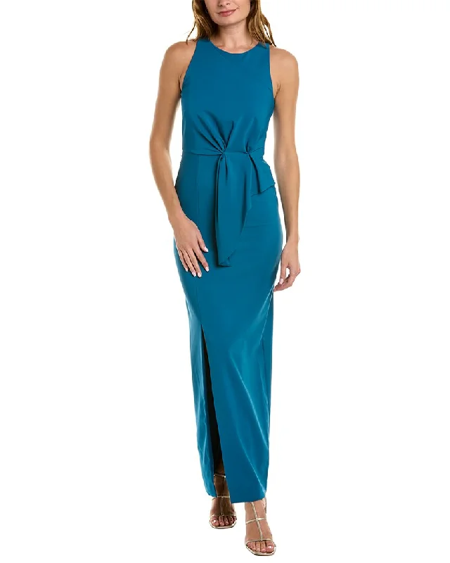 Bargain Prices Kay Unger Megan Column Gown