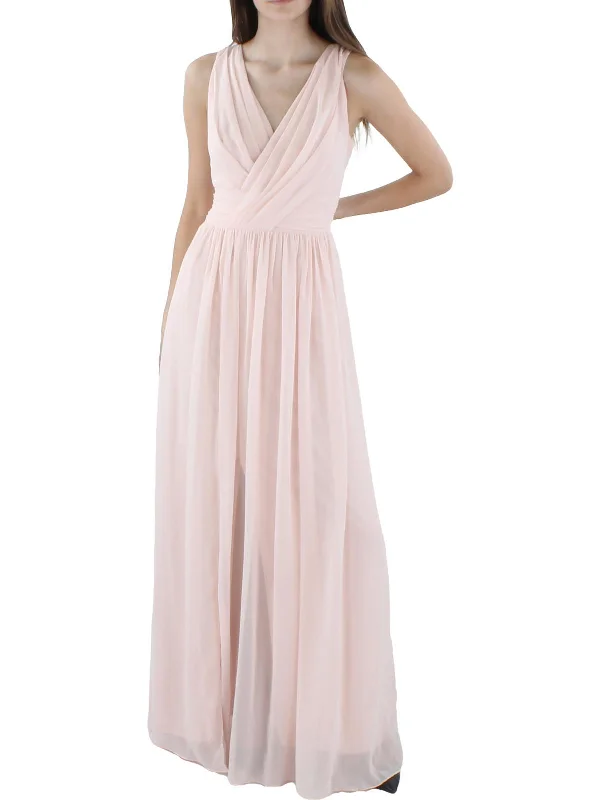 Weekend Deal Womens Chiffon Wedding Evening Dress