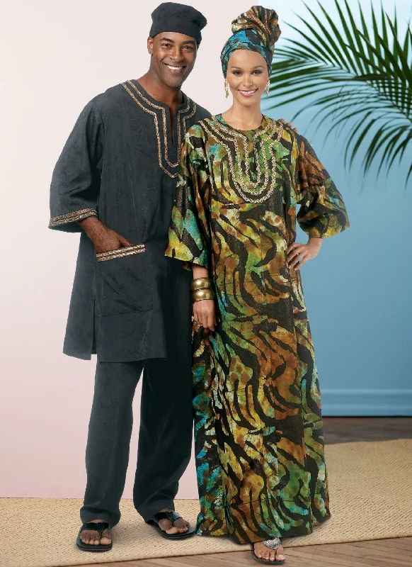 Amazing Deals Butterick Unisex Tunic/Caftan Trousers B6748