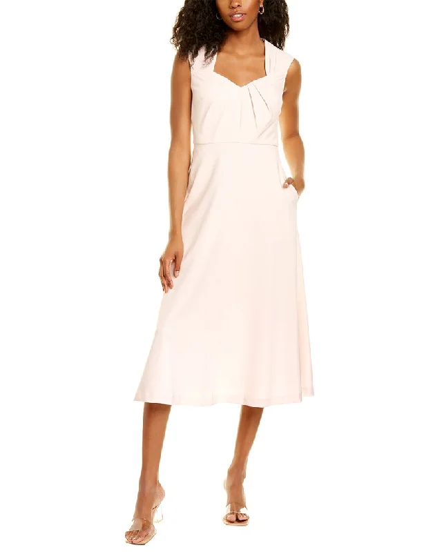 Overstock Kay Unger Jasmine Midi Dress
