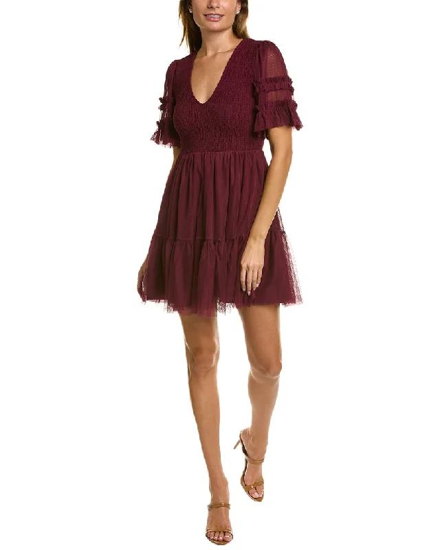 Final Clearance Boden Tulle Smocked Mini Party Dress