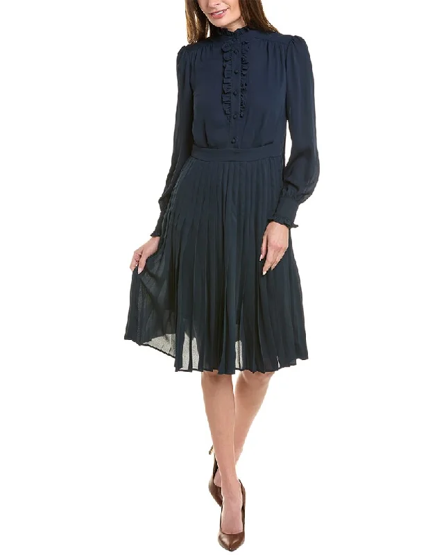 Early Access Brooks Brothers Ruffle Shirtdress