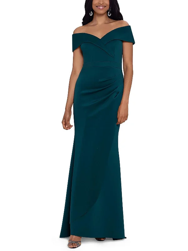 Weekend Flash Sale Womens Off-The-Shoulder Long Evening Dress