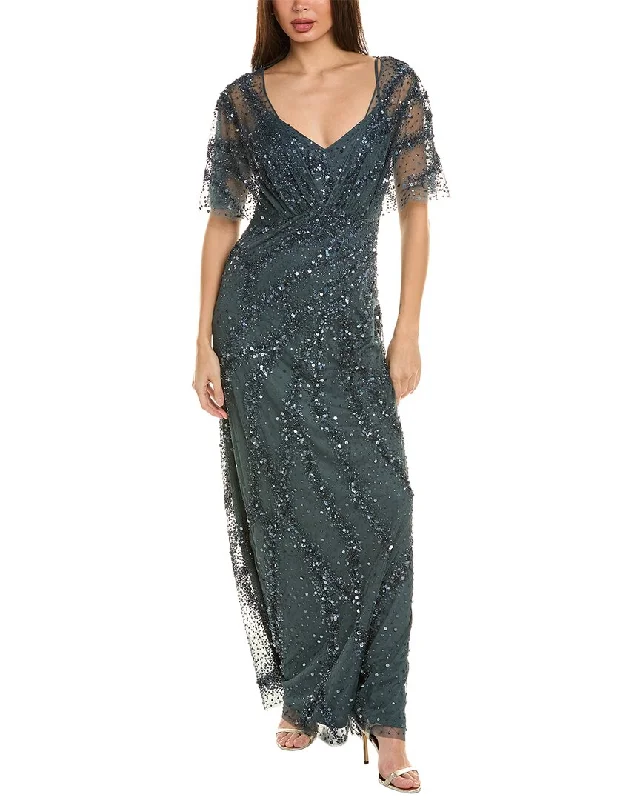 Instant Discount Theia Embellished Gown