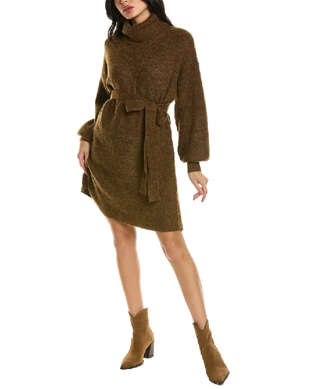 Price Rollback ANNA KAY Turtleneck Knit Wool-Blend Dress