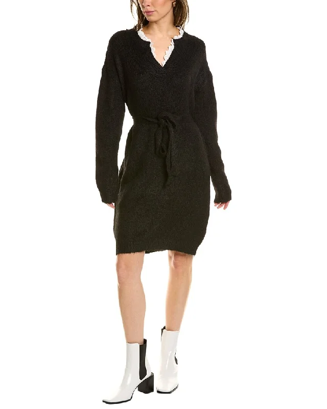Customer Appreciation Sale ANNA KAY Wool-Blend Mini Dress