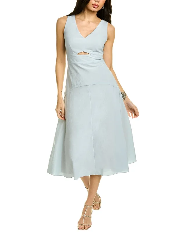 Deal Explosion Theory Keyhole Midi Dress