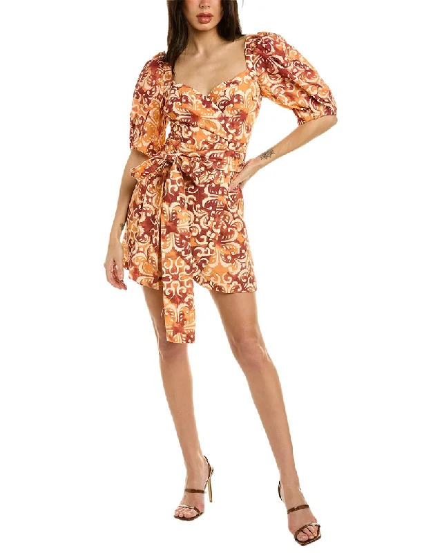 Unbeatable Prices Alexis Athens Linen-Blend Wrap Dress
