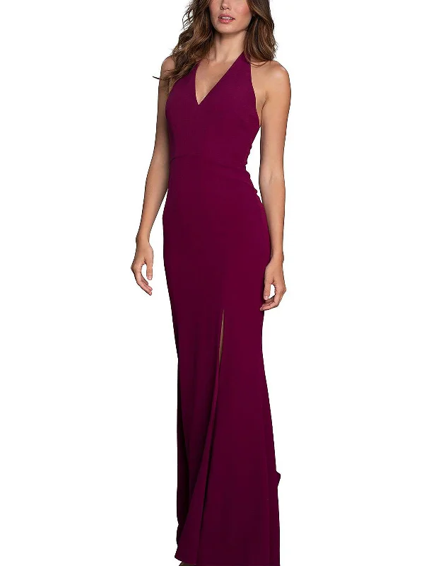 Steals and Deals Shiloh Womens V Neck Evening Maxi Dress