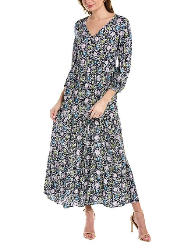 YEAR-End Sale Boden Blouson Sleeve Maxi Dress