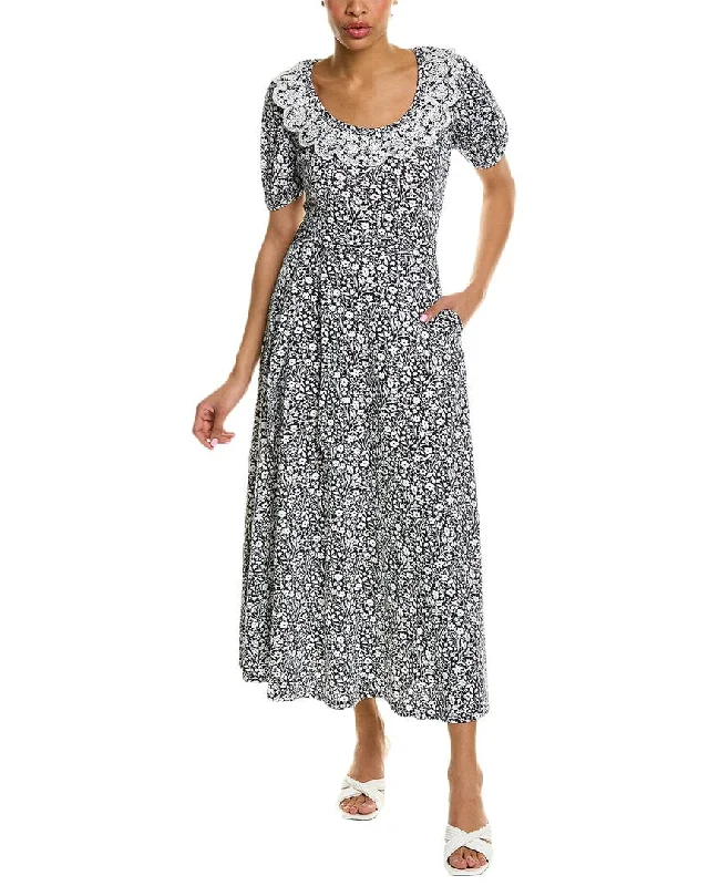 Fantastic Deals Boden Trim Detail Jersey Midi Dress