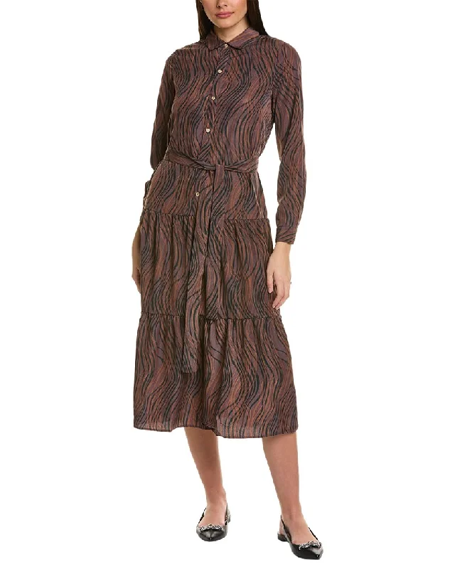 Super Bargain YAL New York Printed Shirtdress