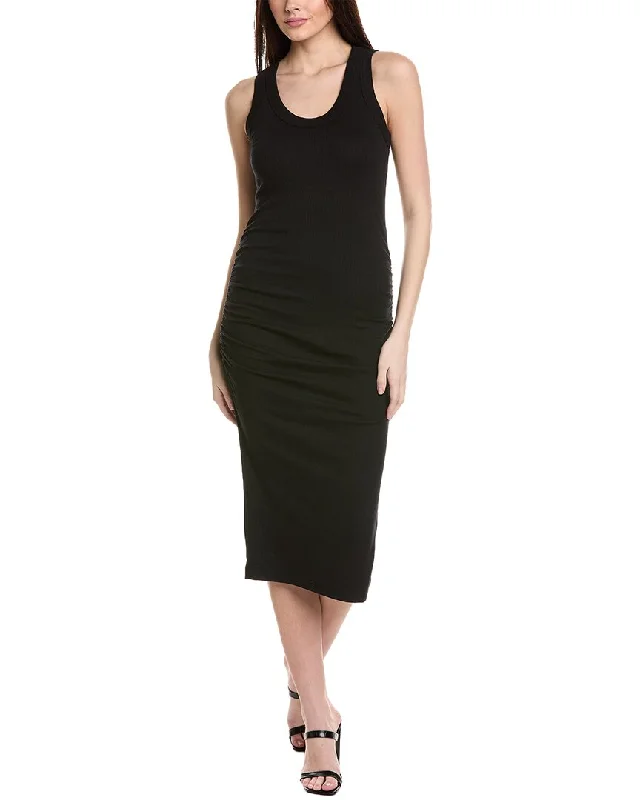 Steals and Deals Michael Stars Ulla Scoop Neck Midi Dress