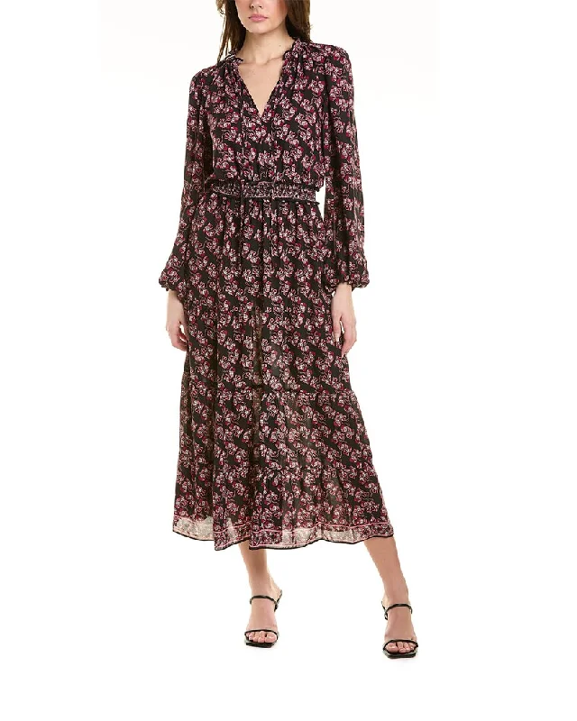 Final Clearance Max Studio Tiered Midi Dress