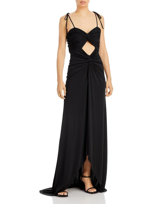 Super Sale Harlin Womens Cut-Out Hi-Low Evening Dress
