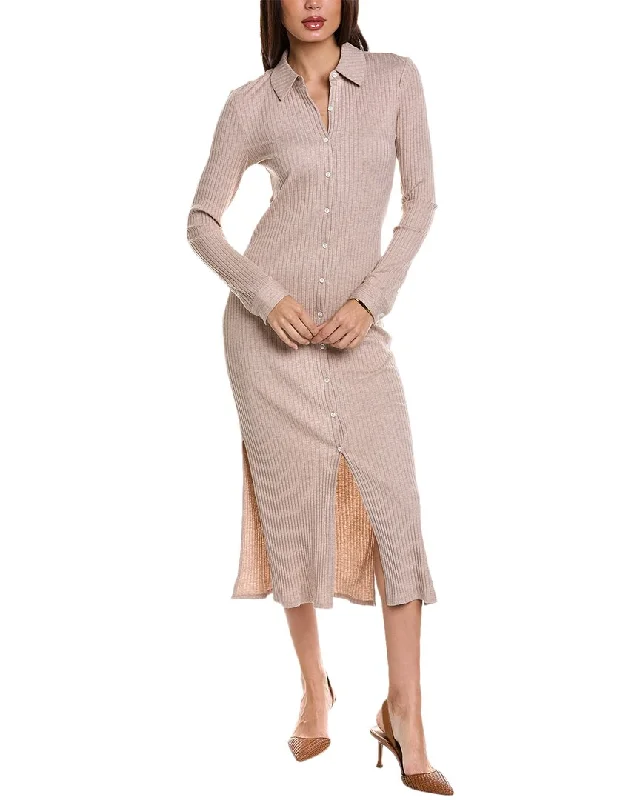 The Best Prices Theory Ribbed Shirtdress