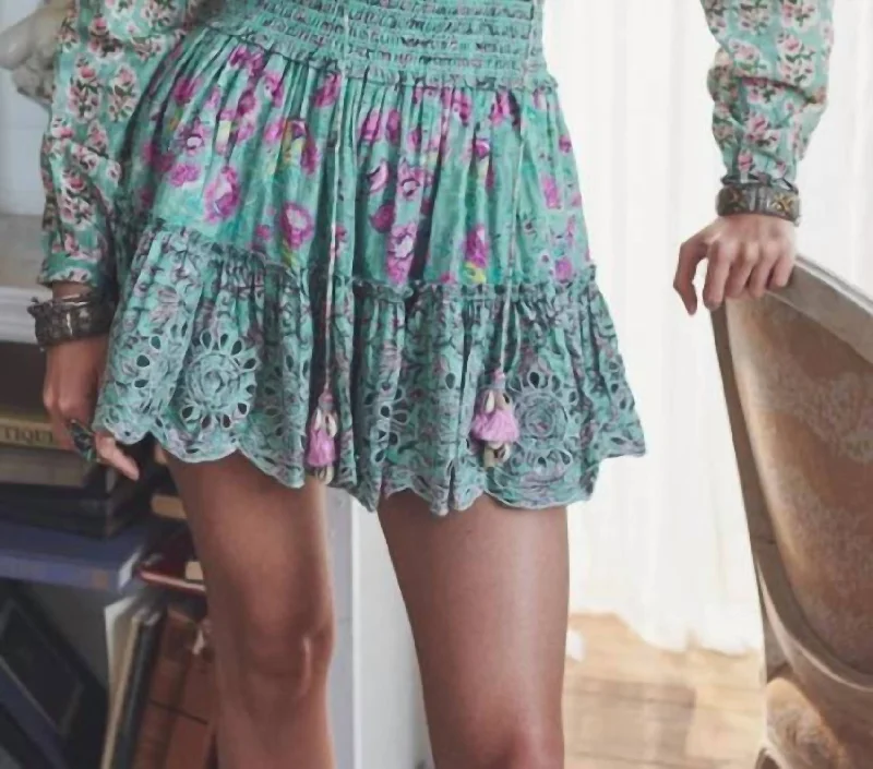 Great Bargains Hera Mini Dress in Mint Macaron