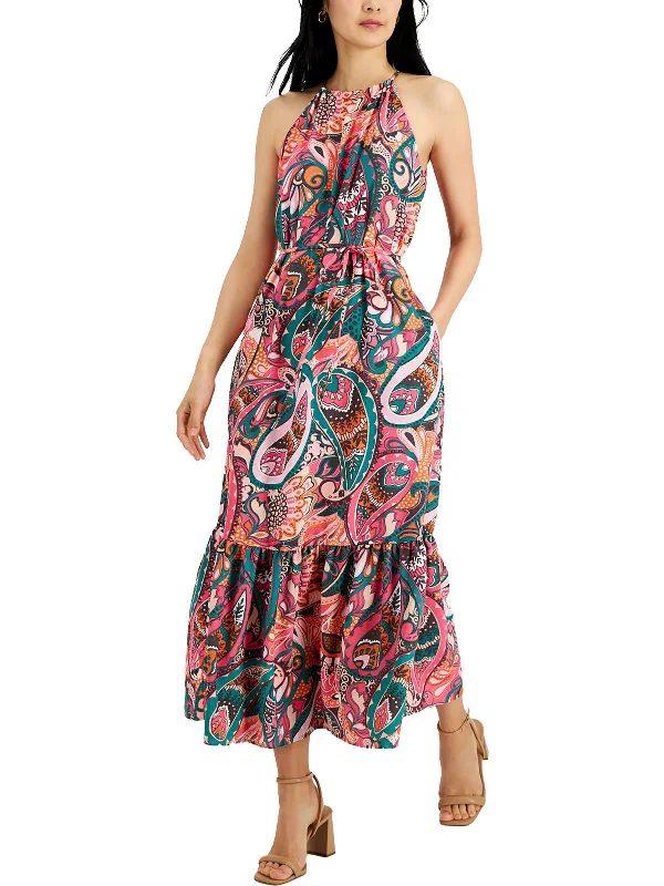 New Deals Womens Printed Long Maxi Dress