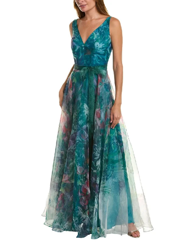 Best Bargains Rene Ruiz Organza Gown