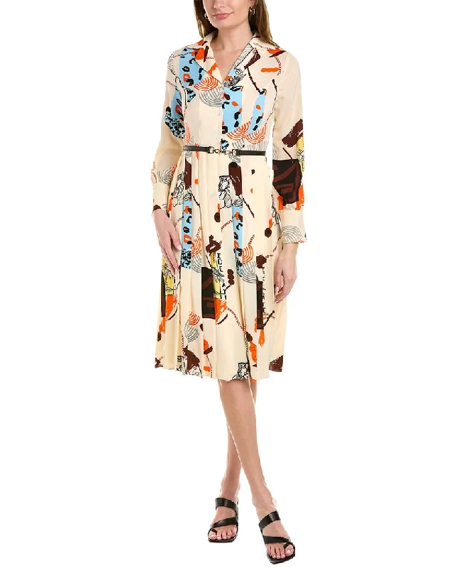 Discount Days Gracia Pleated A-Line Dress