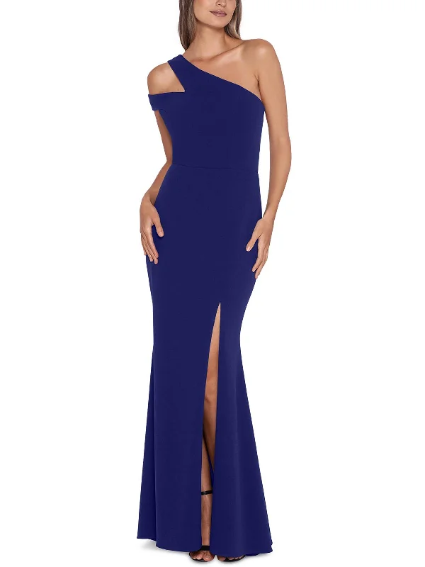 Buy Now Womens Scuba Split-Leg Evening Dress