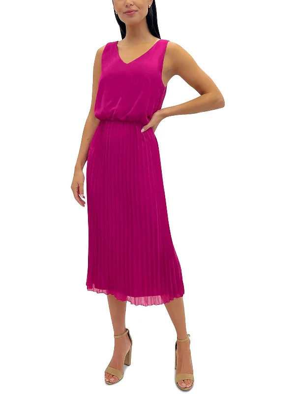 Discount Days Womens Blouson Long Cocktail and Party Dress
