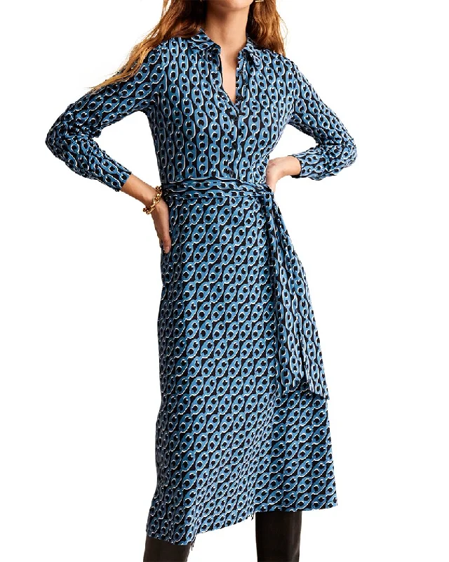 Blowout Deals Boden Laura Jersey Midi Shirt Dress