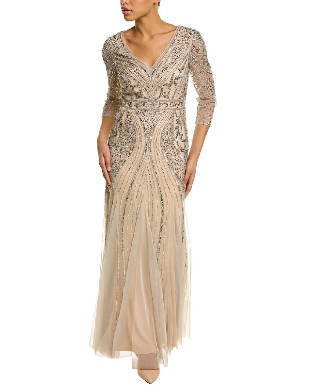 Unbeatable Prices Adrianna Papell Beaded Maxi Dress