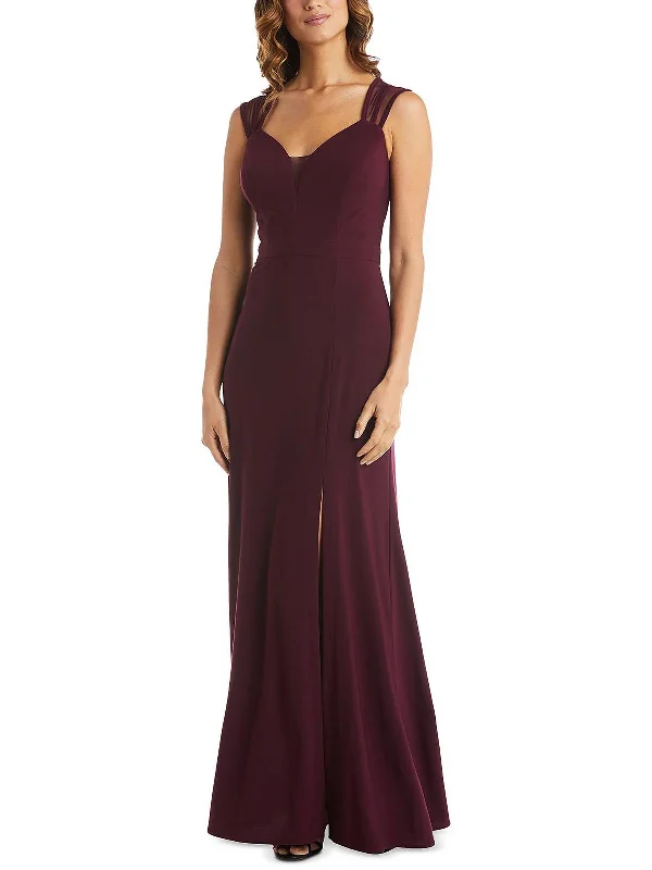 Sale Event Womens Mesh Maxi Evening Dress