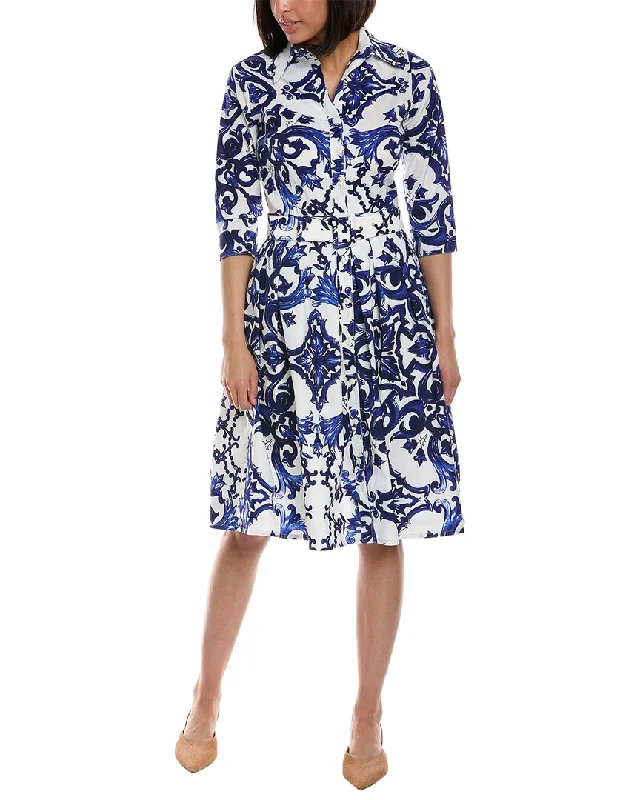 Major Savings Samantha Sung Audrey Shirtdress