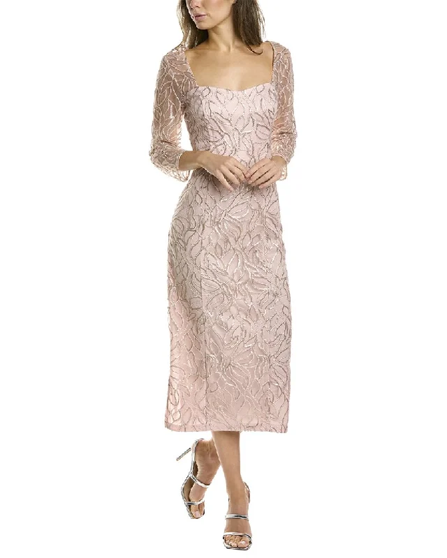 Clearance Event JS Collections Gwen Midi Dress