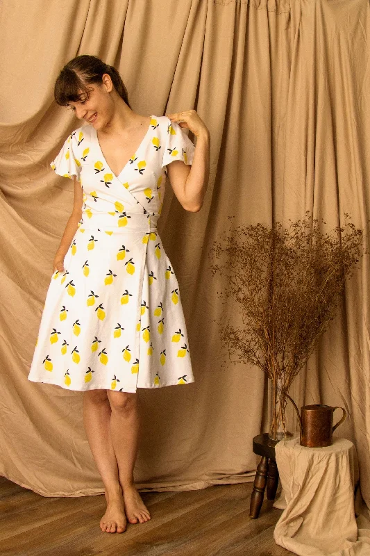 Overstock Untitled Thoughts Mathilde Wrap Dress/Top