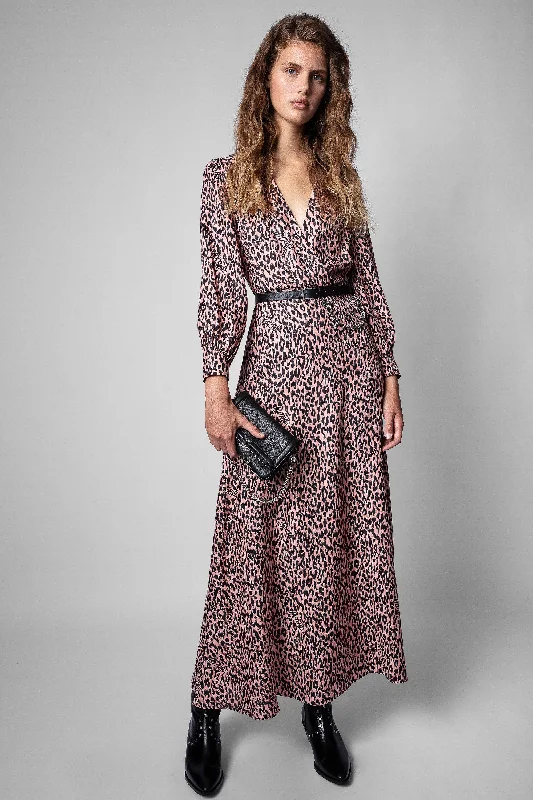 Members Only Raiponce Squeleton Silk Dress