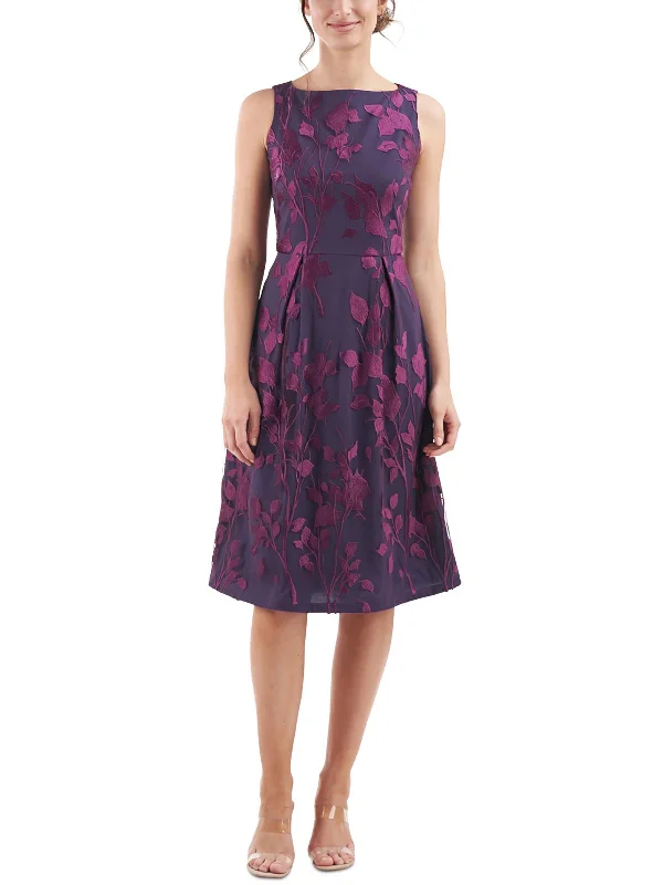 Extra Savings Womens Formal Knee-Length Fit & Flare Dress