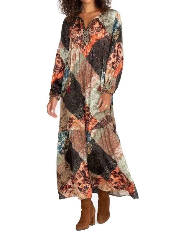 Don't Miss Mabel Boho Dress In Multi
