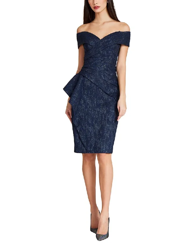 Amazing Deals Teri Jon by Rickie Freeman Special Occasion Short Printed Dress