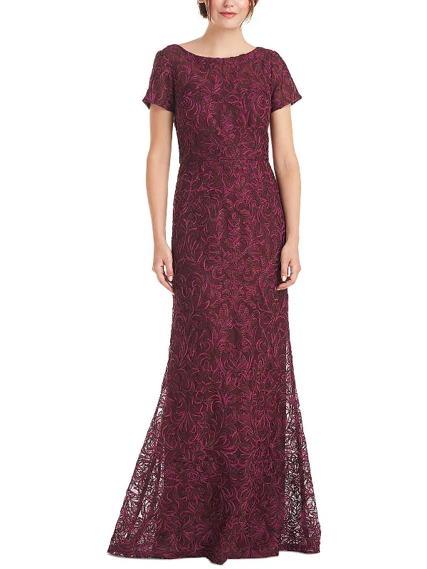Quick Sale Jolene Womens Soutache Mesh Maxi Dress