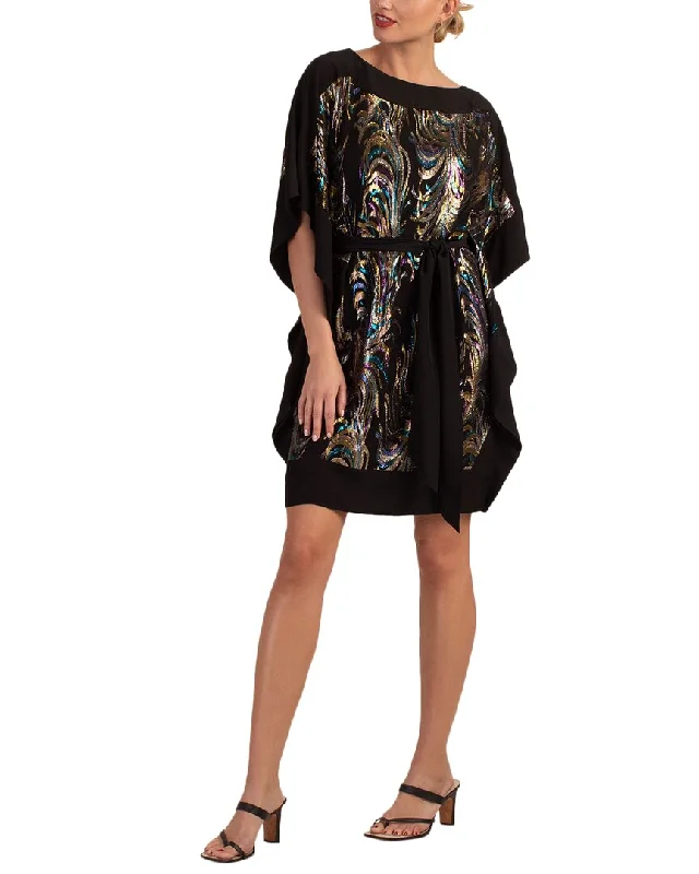 Massive Deals Trina Turk Prize Silk-Blend Dress