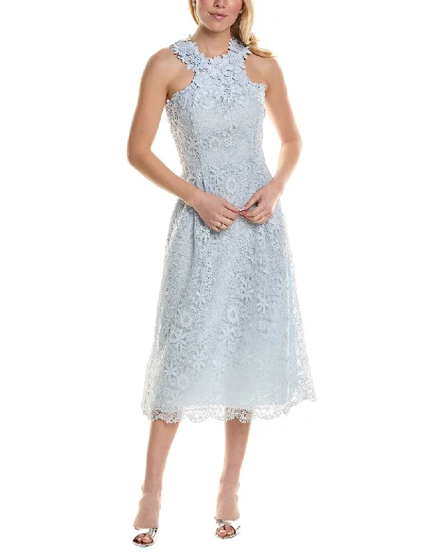 Daily Deals Teri Jon by Rickie Freeman Lace Midi Dress