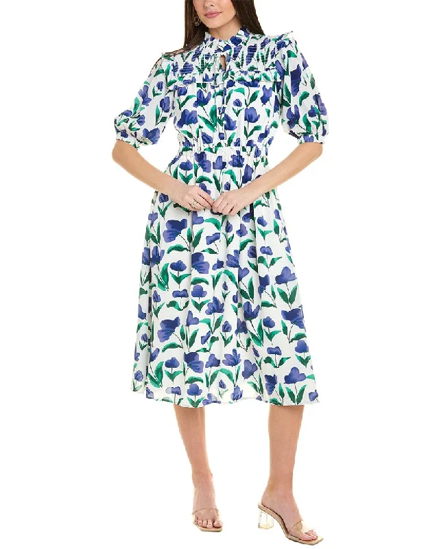 Price Buster Gracia Flower Print Midi Dress