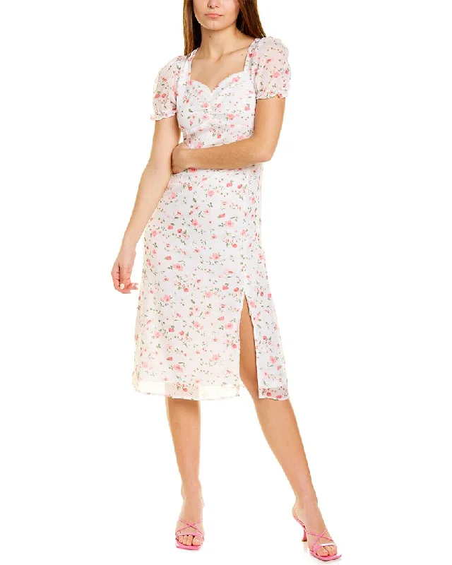 Time-Limited Offer Moonsea Sweetheart Midi Dress