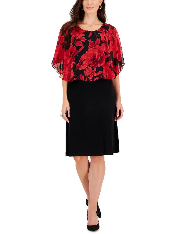 Discount Deals Womens Formal Midi Sheath Dress