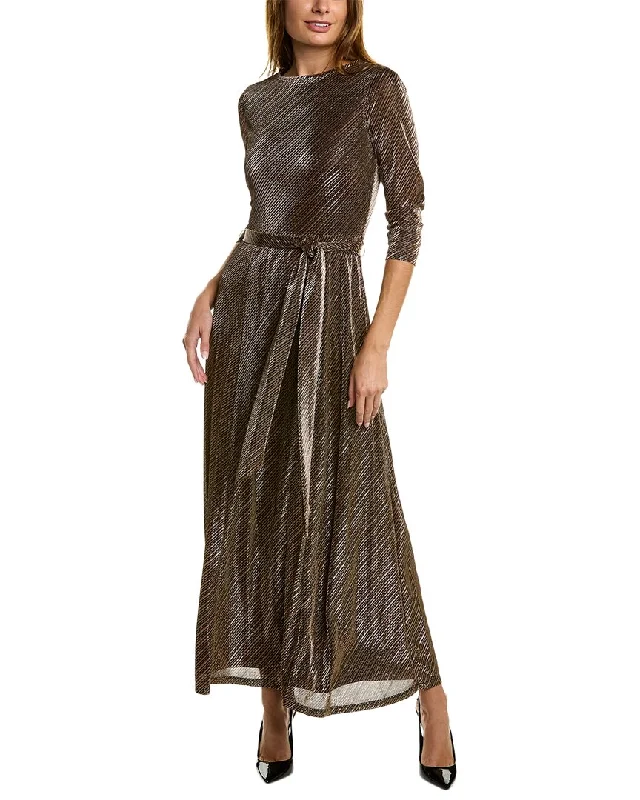 Overstock Sale Anne Klein Tie Waist Maxi Dress