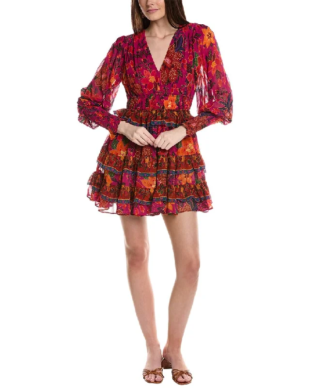 Big Savings FARM Rio Tropical Tapestry Mini Dress